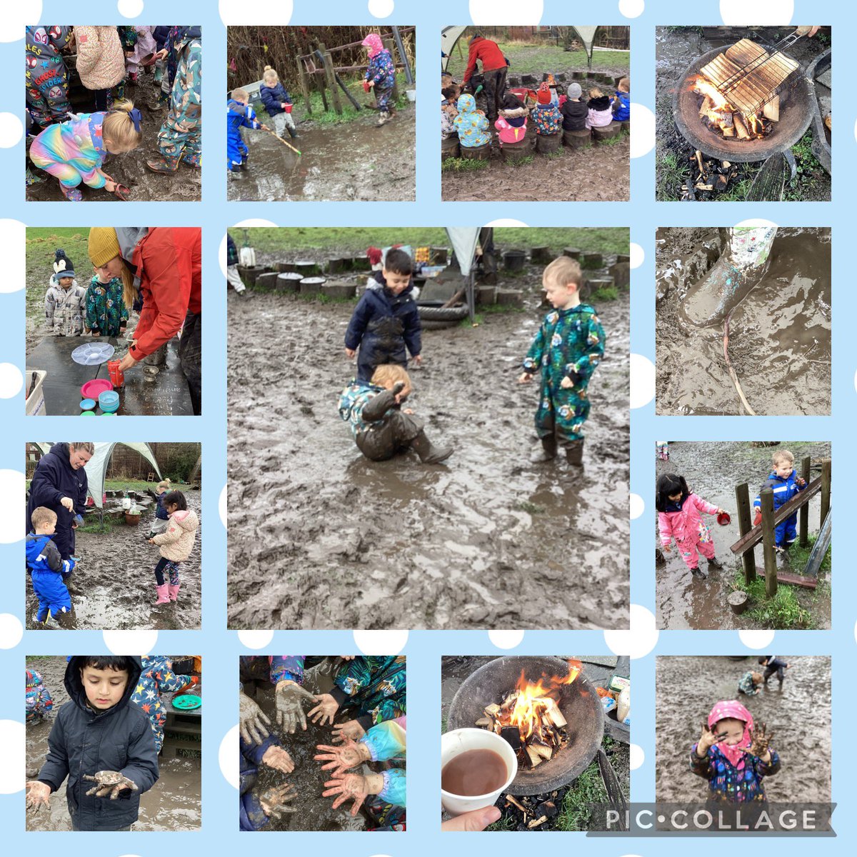 The most memorable days usually end with the dirtiest clothes ☔️🌳🍂 #forestschool #muddyfun #memories @Inspire_Ashton @TrustVictorious