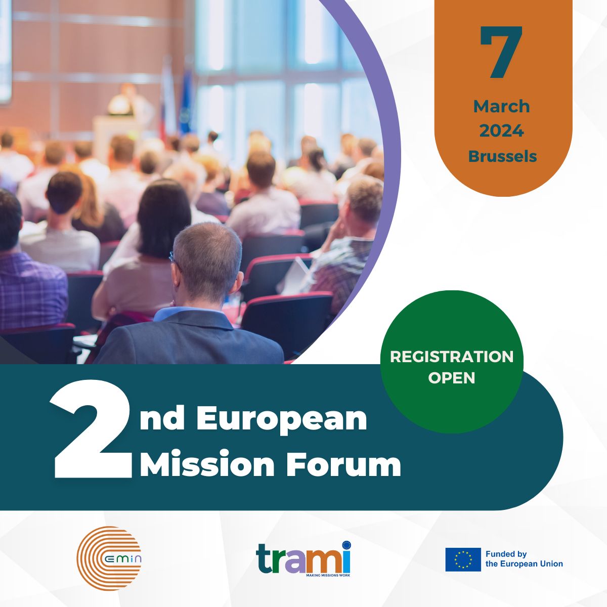 2 weeks until the 2nd European Mission Forum EMIF 📢 Hear the latest EU Mission-related results and success stories, including #MIP4Adapt as part of the panel discussion with other #EUmission implementation platforms. Register now: ow.ly/Mzx850QGJXj