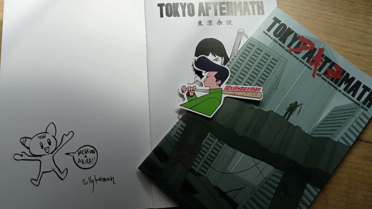 La Biblioteca del Baxter (@labibliobaxter) on Twitter photo Nosotros ya tenemos nuestros números de este "Tokyo Aftermath" fanzine de Sillyboxman inspirado en el mundo de Akira. Gracias a <a href="/Saaal_Ratita/">Sergio L. Tal</a> del podcast amigo <a href="/frikhalla/">Frikhalla Podcast</a> por la super recomendación. Nosotros ya tenemos nuestros números de este "Tokyo Aftermath" fanzine de Sillyboxman inspirado en el mundo de Akira. Gracias a <a href="/Saaal_Ratita/">Sergio L. Tal</a> del podcast amigo <a href="/frikhalla/">Frikhalla Podcast</a> por la super recomendación.