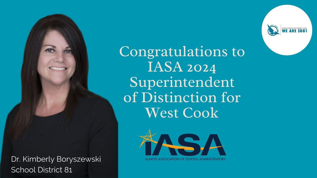 Congratulations, Dr. Boryszewski! Our SD81 learning community is so grateful for you! #sd81engage #wearesd81