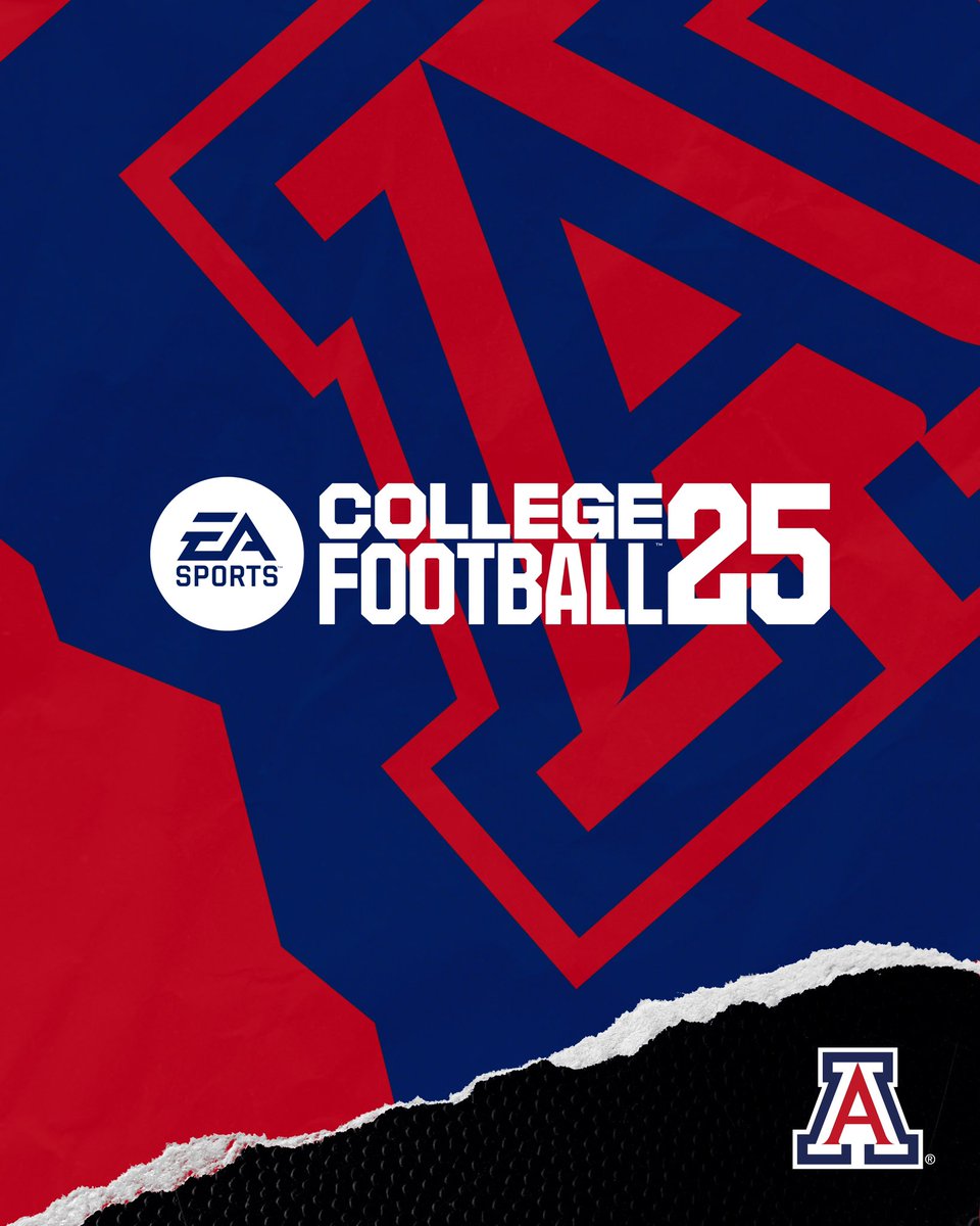 ArizonaFBall's tweet photo. We’re in the game!

@EASPORTSCollege #BearDown https://t.co/bwhrvTenEp