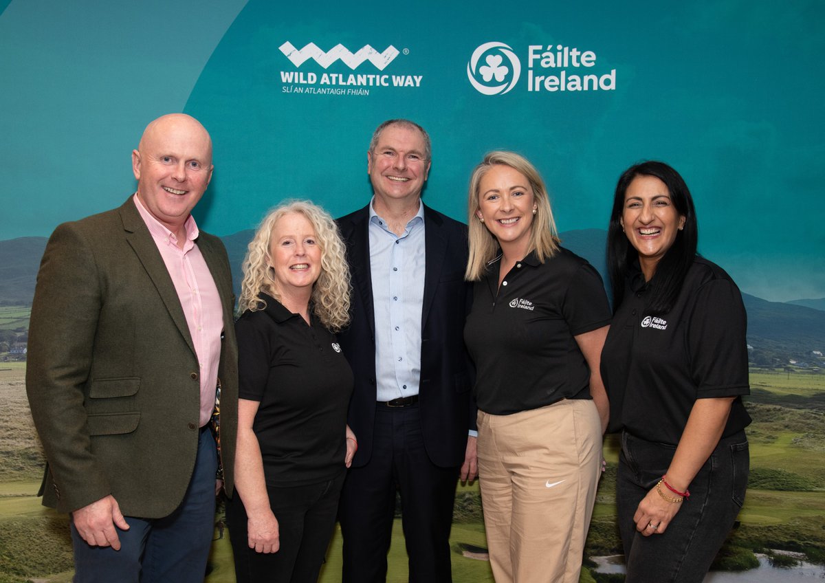 Fáilte Ireland Tee Up Golfers in Northern Ireland at annual ‘Keep Discovering Golf Promotion Night’ in the <a href="/europahotel/">Europa Hotel Belfast</a> Belfast.

Fáilte Ireland showcased 45 golf courses, resorts, and hotels from the Wild Atlantic Way, Ireland’s Ancient East, Ireland’s Hidden Heartlands and