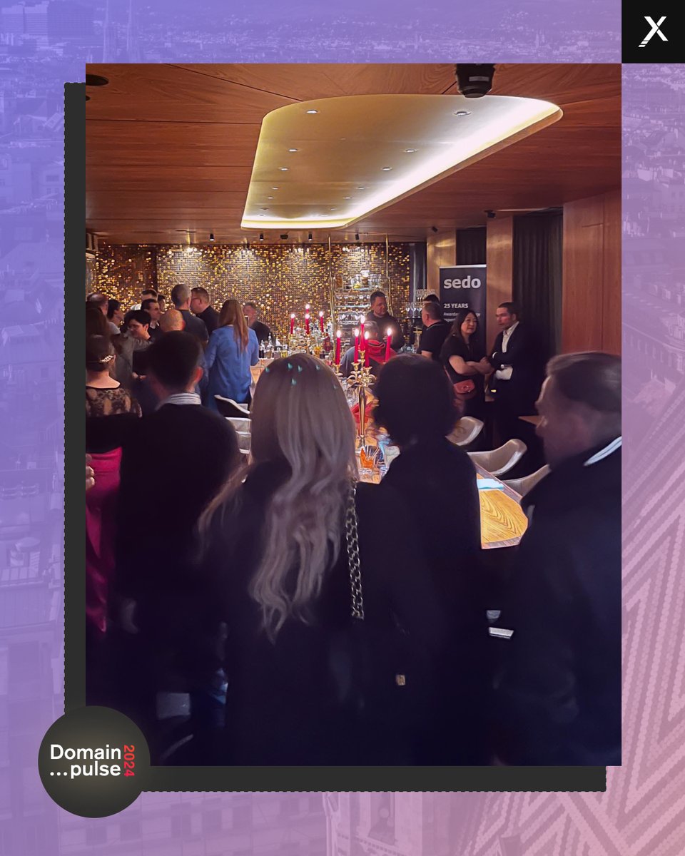 InterNetX's tweet image. Sip &amp;amp; mingle at the Domain pulse🍸Together with @Sedo &amp;amp; @ParkingCrew, we shook up the night with a cocktail soirée at the LVDWIG BAR yesterday🇦🇹

We grooved to the beats, savored the flavors, and made memories – and we are more than ready for today #DomainPulse🚀

#domains #event