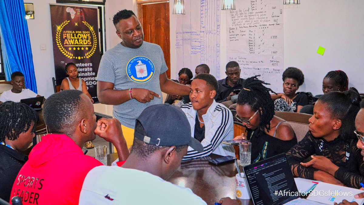AfricaforSDGs's tweet photo. Inspired at Day 4 of #SDG16FellowsCamp! Cohort 11 now equipped to champion Good Governance &amp; Social Justice. Let's amplify the impact! Strengthen institutions, uphold fairness, and ignite change.
📷📷 Follow us to join the movement! https://t.co/2UUDjfJuIb