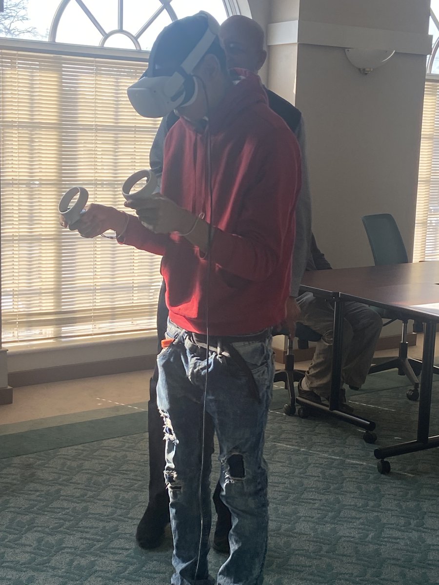 V3A's Occupational Course of Study scholars enjoyed their visit to the <a href="/ncworkforce/">NC Workforce Solutions</a> - NC Works Career Center in Henderson, NC! The scholars are pictured with NC Works Staff and their VCS District Job Coach, Mr. Christopher Hardy. #V3AHuskiesProud <a href="/VanceCoSchools/">Vance County Schools</a>