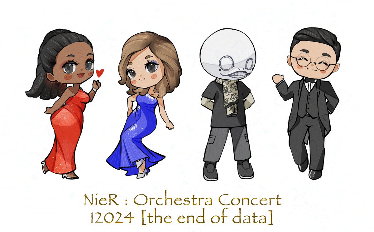 A bit late to the party but the concert was amazing !! Thank you so much for this wonderful experience ✨
#NieRConcert #NieR