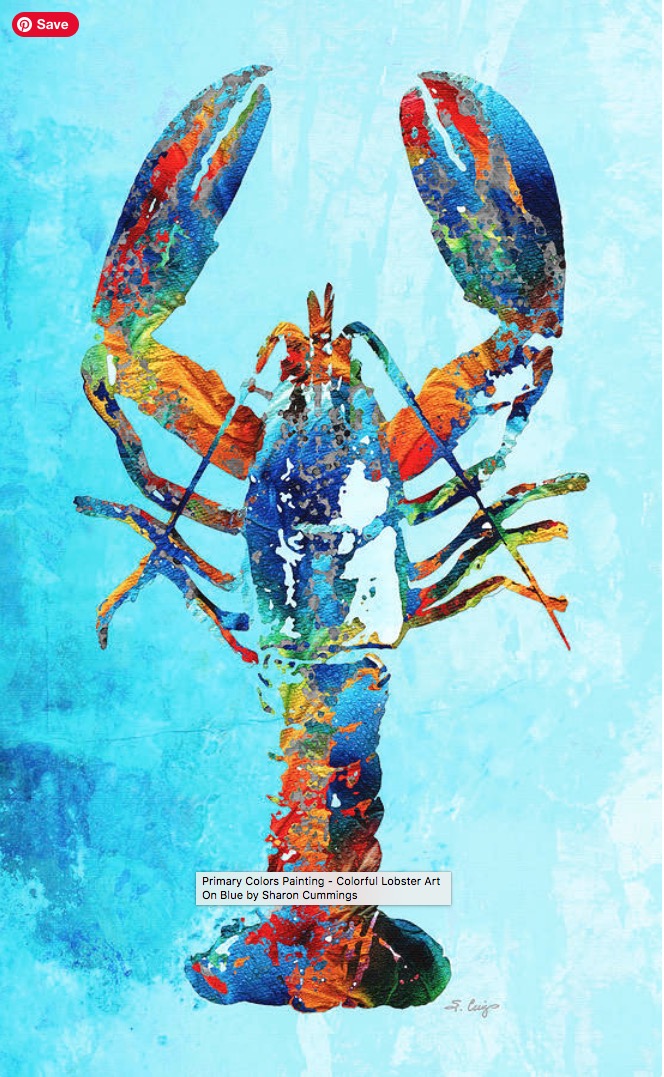 It's a Sea Thing! Colorful Lobster HERE: fineartamerica.com/featured/color… #lobster #ocean #sea #beach #beachlife #beachvibes #colorful #art #artwork #buyINTOART #FillThatEmptyWall #homedecor #food #foodiee #seafood