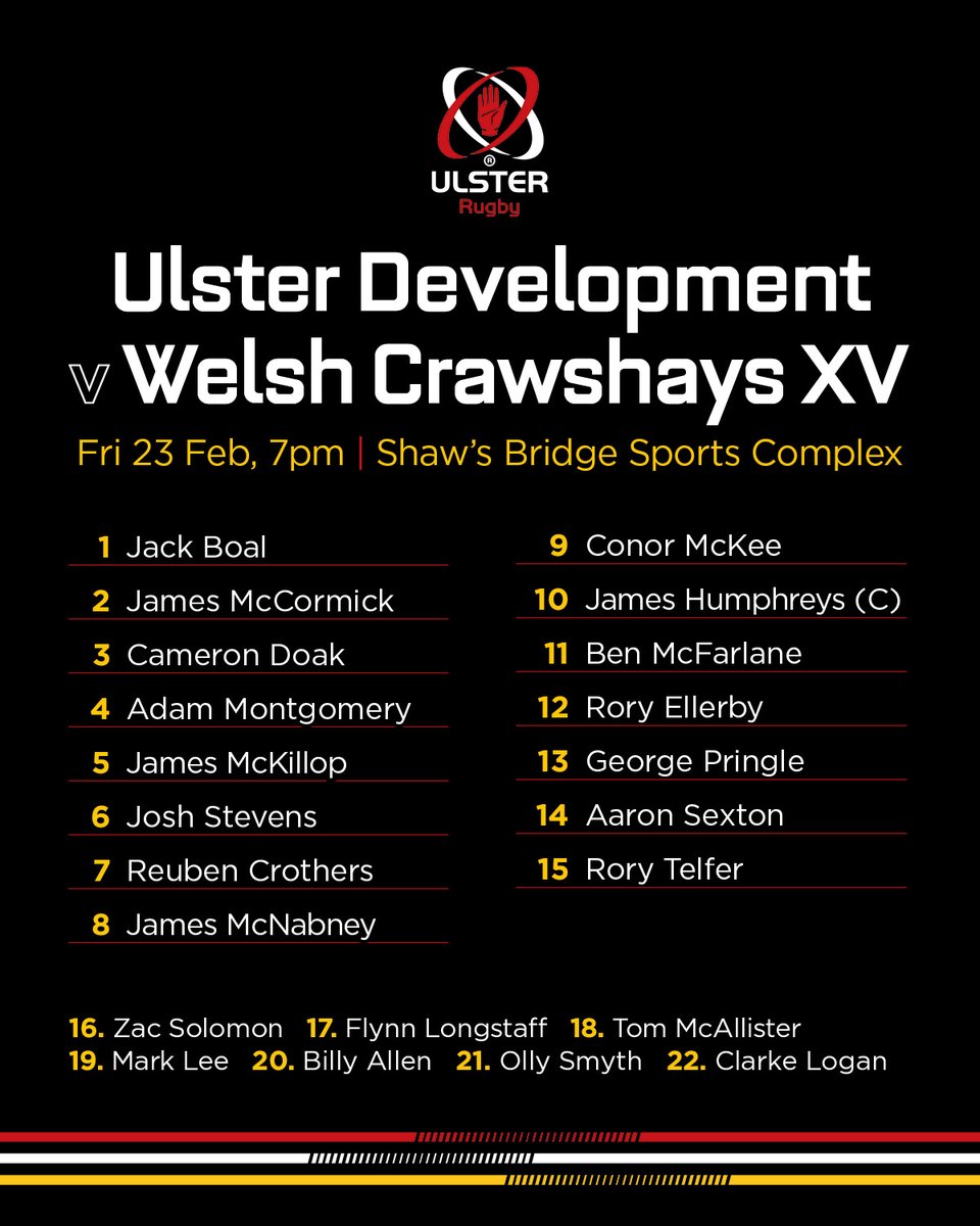 Rugby in Ulster tweet media