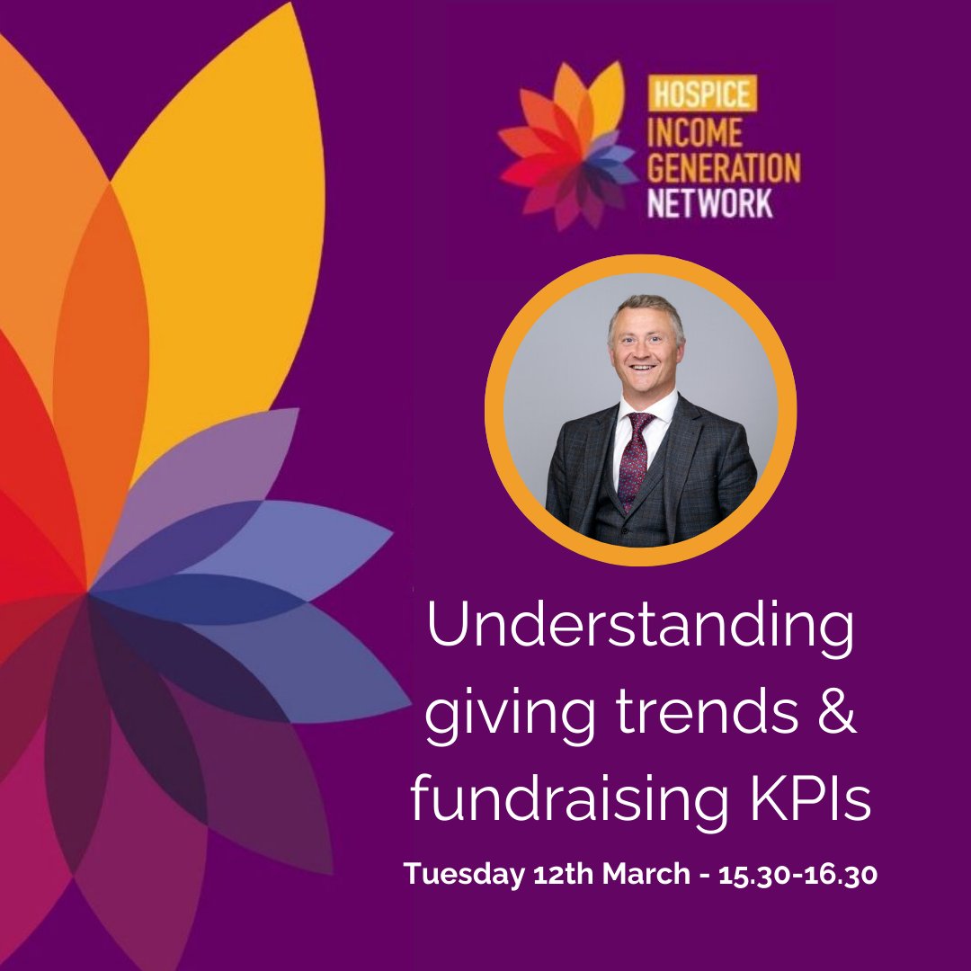 Join us at the @HospiceIGNet Conf for an insightful workshop on Understanding Giving Trends & Fundraising KPIs. Delve into key fundraising metrics + gain valuable insights into donor behavior. Have you booked your place yet? hospice-ign.org.uk/DB/news/online… #HIGN #Hospice #Fundraising