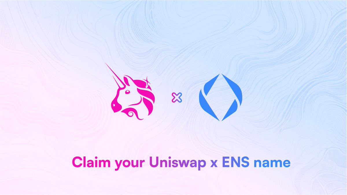Did you hear the news? 🦄

<a href="/Uniswap/">Uniswap Labs 🦄</a> has released uni.eth subnames for all Uniswap mobile app users! ✨