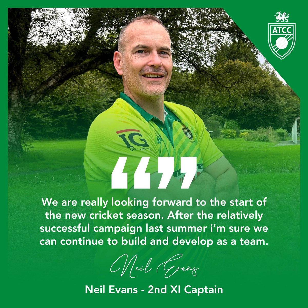 🚨 CAPTAINCY RENEWAL 🚨 We are delighted to announce that Neil Evans will continue to grow our developing players with the 2nd XI in 2024. Best of luck Ev 🏏