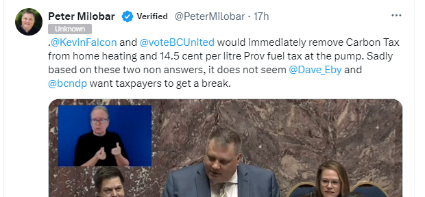 PeterKellyBC's tweet photo. two items that would undermine the fight against climate change and would rip a massive hole into the budget triggering a credit downgrade and austerity. That's the BC Liberals we know. #sameoldbcliberals #bcpoli https://t.co/LrPqNkhGdB