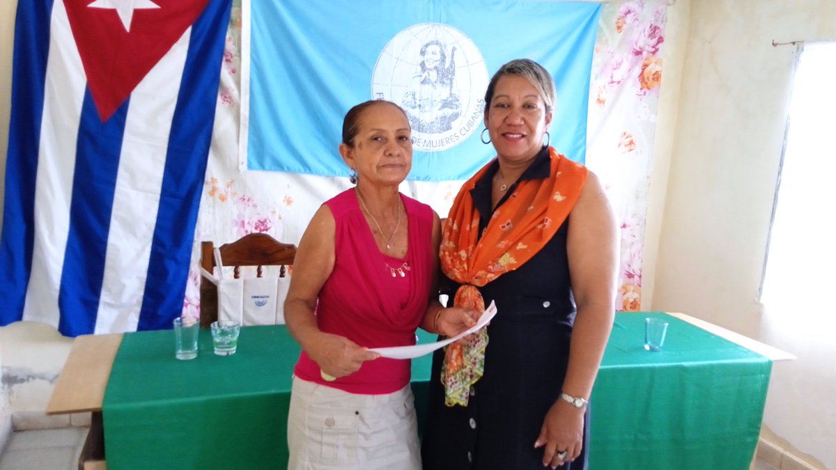 Las #MujeresEnRevolución en #XICongreso. El #MunicipioPilón estará representado por la #VencedoraDeImposibles Dignora Tamayo. Éxitos.#GenteQueSuma #ProvinciaGranma