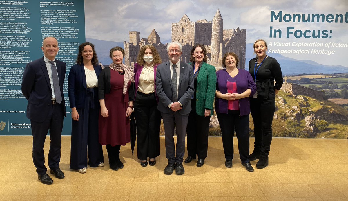 This afternoon, Minister @noonan_malcolm was delighted to meet the Irish community working at @UNESCO. 🇮🇪 is proud to have such dedicated staff working across all sectors 👏
