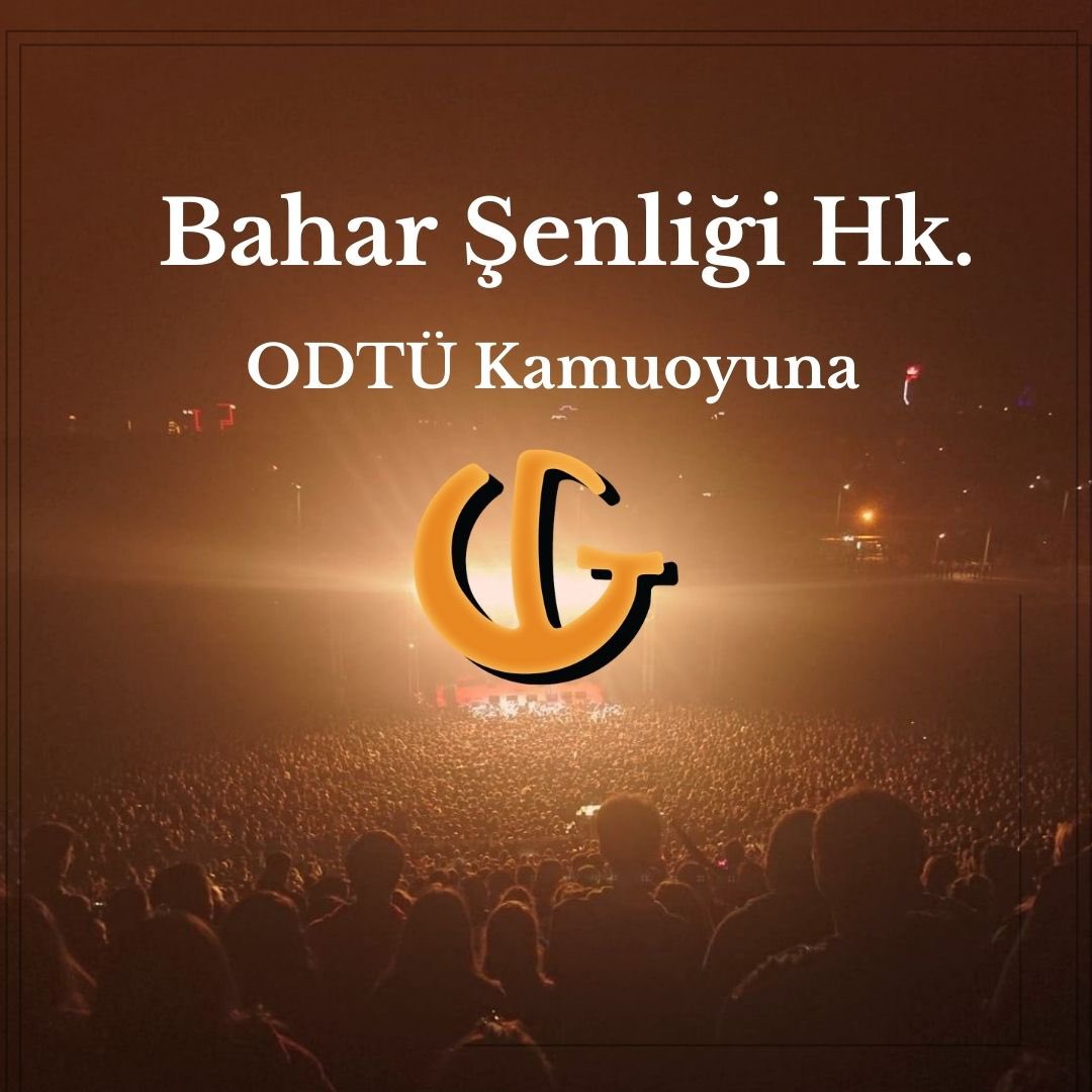 Ugt_Odtu's tweet photo. Bilmem yapsak mı? Şöyle kalabalık bir meydanda… #Şenlik24 https://t.co/b25mH2WyR4