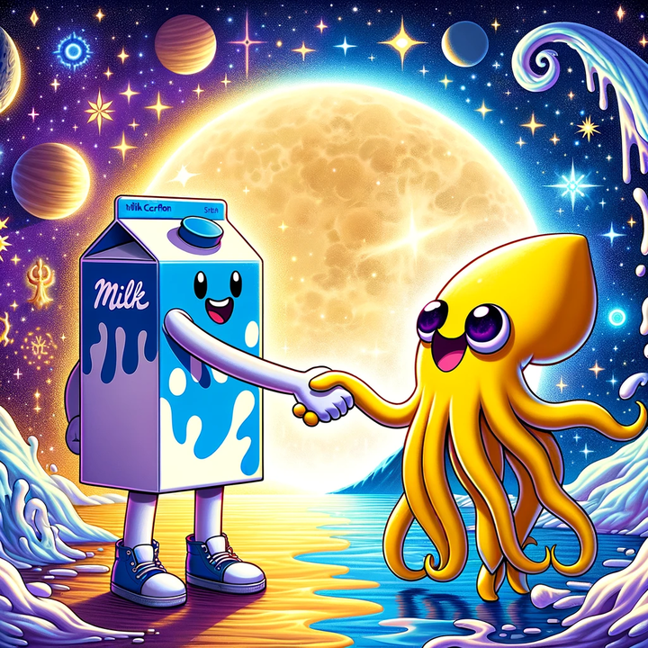 Hello, milkers! Welcome, <a href="/squidrouter/">squid</a>.

You can now swap your tokens on any Axelar-supported chain to milkTIA and start earning TIA staking rewards, while also being able to use milkTIA in DeFi.

Swap your tokens to milkTIA today at app.squidrouter.com