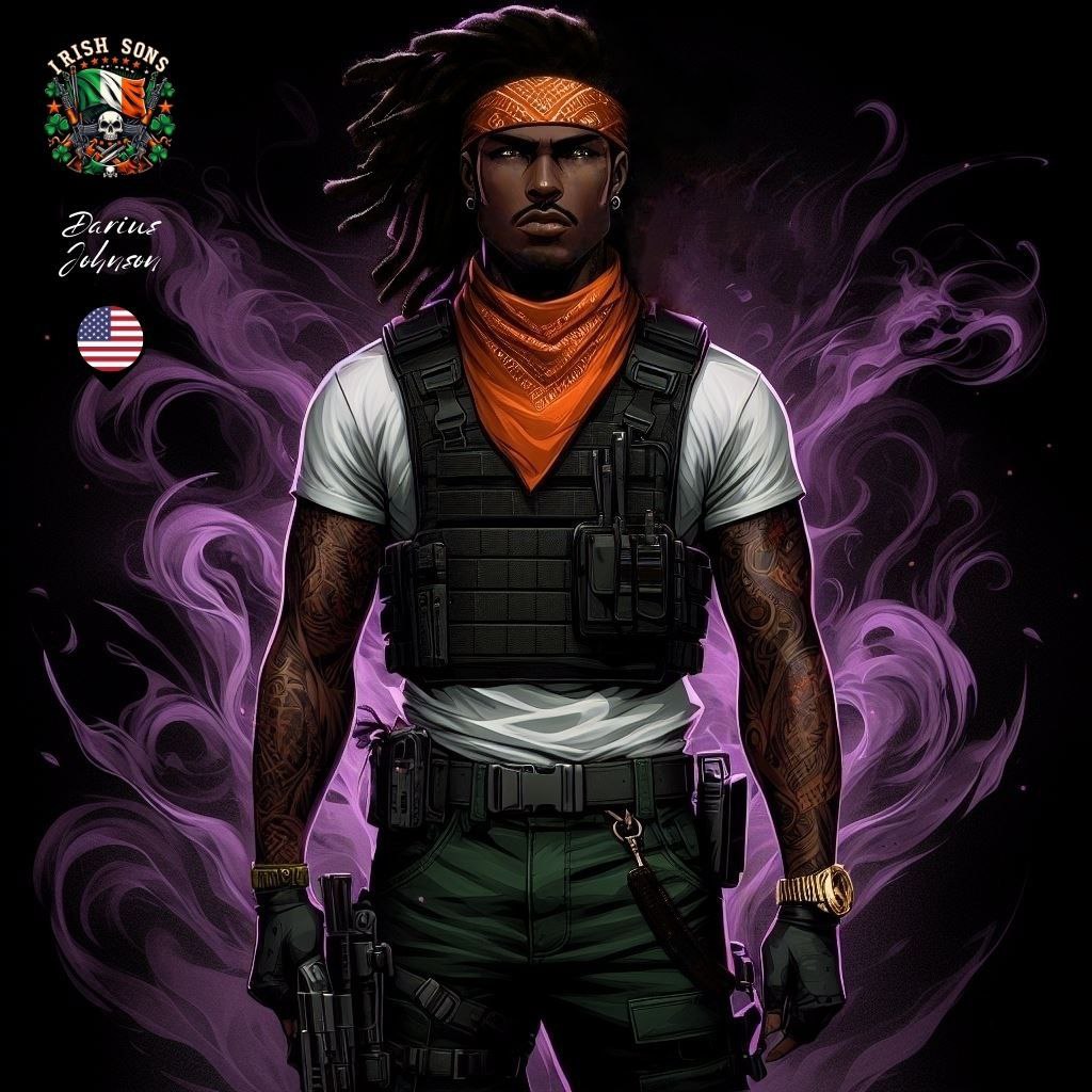 MafiaDelRol's tweet photo. #Irishsons Darius Johnson @GaleasEalowen https://t.co/gYwFB0WEmp