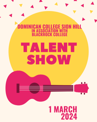 The TYs in association with Blackrock College are staging a Talent Show on Friday, 1st of March at 7pm. Tickets at €10 from the Sion Hill office. All welcome. Get your tickets soon to avoid disappointment! <a href="/lecheiletrust1/">Le Chéile Schools Trust</a>