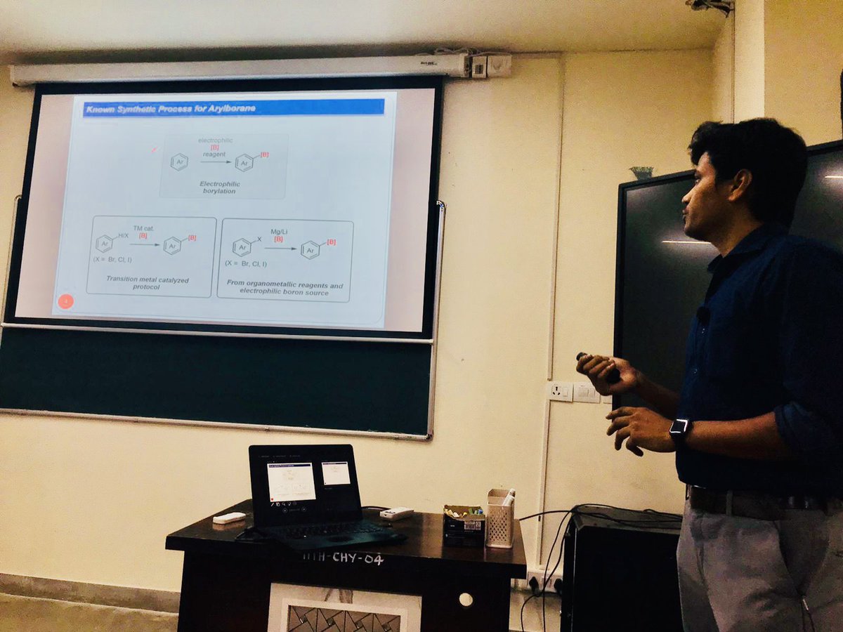 It was a great visit to IIT Hyderabad with a lot of chemistry discussion and meeting the faculties who taught us during M.Sc. Thank you <a href="/TarunPanda2016/">Inorganic Chemistry@IIT Hyderabad</a> @IITH for the hosting and hospitality.
