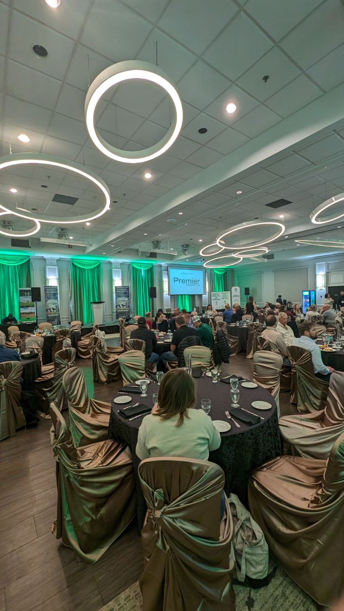 Winter is always a busy time for our teams out supporting the ag industry! Triple-header today! Premier teams are flying the colours at the OFVC in Niagara, the Innovative Farmers Conference in Kitchener and the South West Dairy Symposium in Woodstock! We a proud to support these