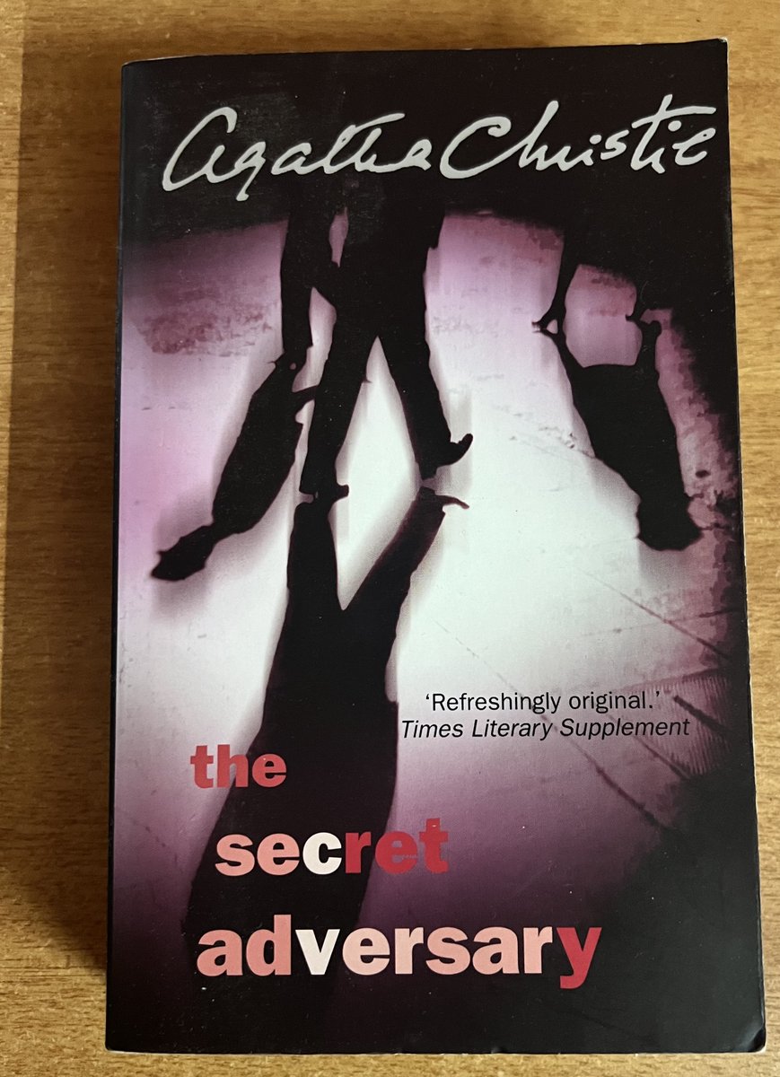 #GundusBookReviews #BookRecommendation

The Secret Adversary - Agatha Christie
Rating: ⭐️⭐️⭐️⭐️

Good to be back to old fiction after a long time. 

Detailed review: bangalore-diaries.blogspot.com/2024/02/book-r…