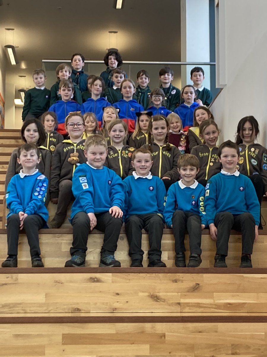 CPS pupils look so smart while participating in World Thinking Day! Great opportunity for them to talk about their fantastic clubs. 👍
