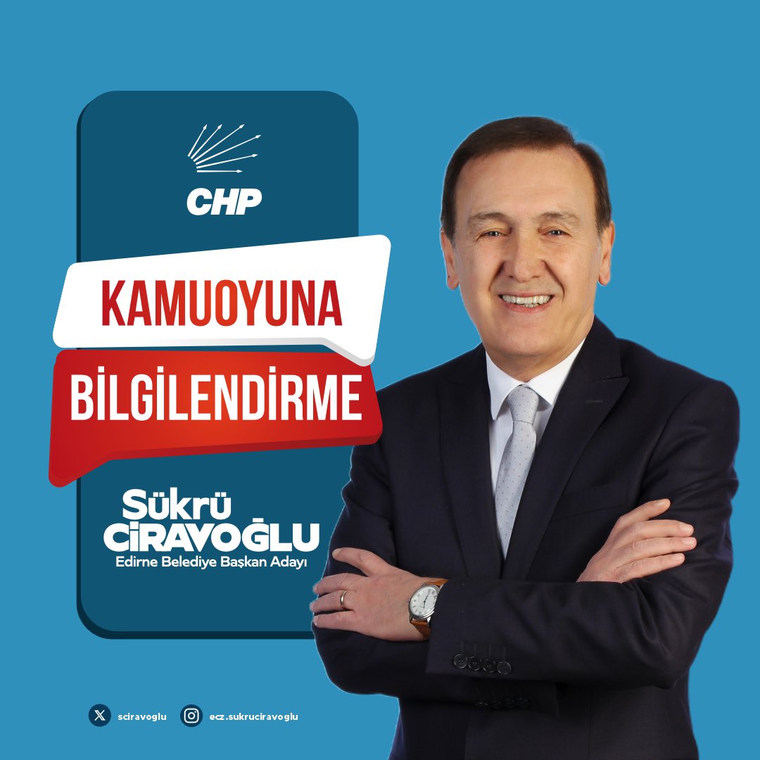 ŞÜKRÜ CİRAVOĞLU tweet media