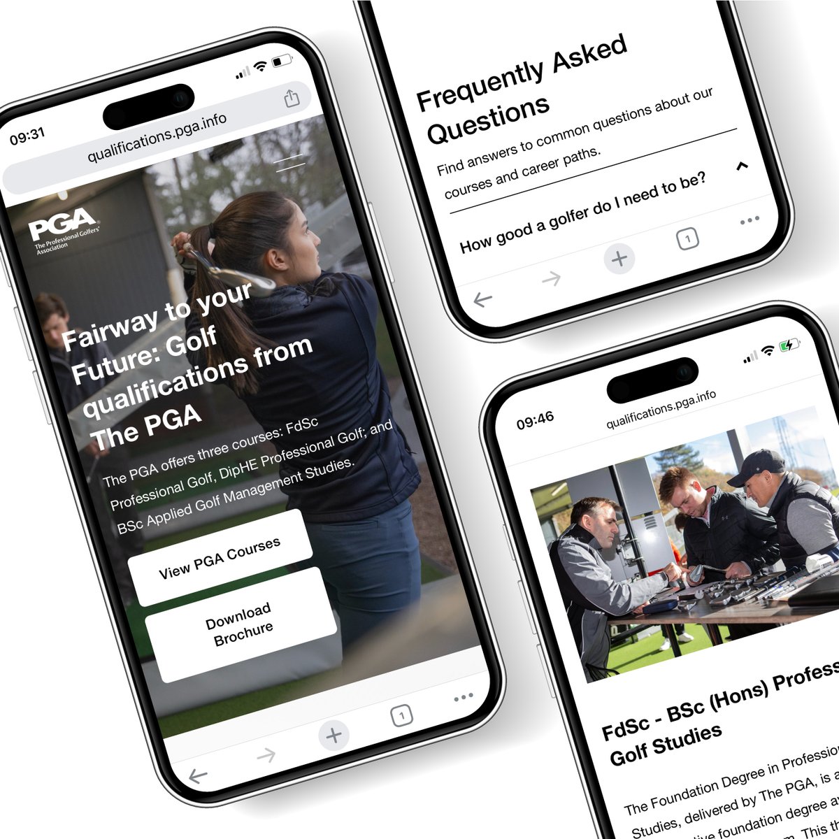 📜Golf qualifications from The PGA 🏌️‍♂️ Interested in finding out more about a career in the golf industry? The new PGA Qualifications site is now live, providing all the info you need to start your journey! We educate and train PGA Professionals to degree level, providing them…