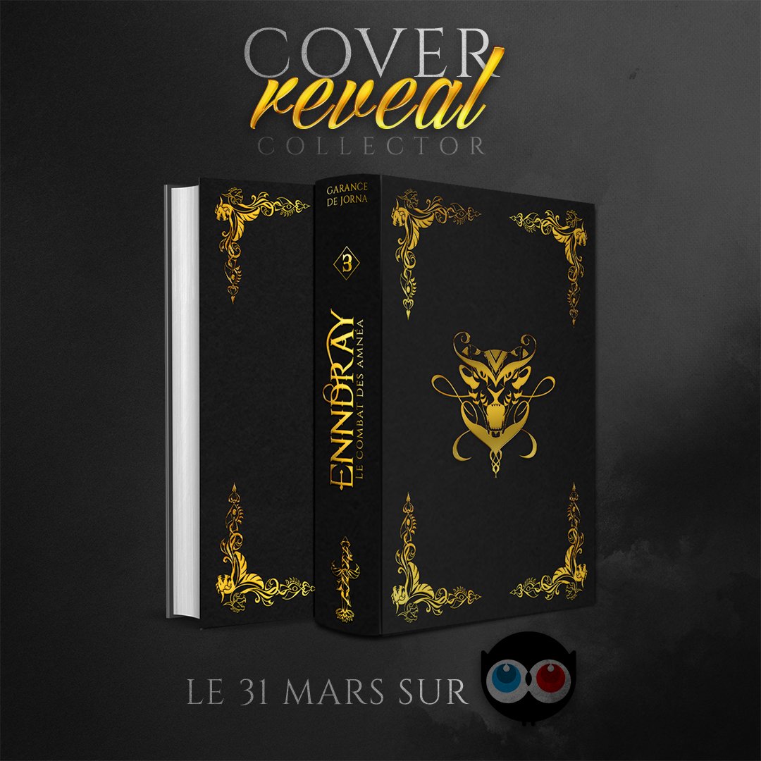 Oh god, j'ai perdu mes bonnes manières et j'ai oublié de vous montrer la couverture collector d'Enndray ☠️ ... Du coup TADAAAAAAH ! ✨
J'espère qu'elle vous plaît ❤️‍🔥!

La campagne ouvre le 31 mars, et pour être prévenu·e du lancement : 
fr.ulule.com/enndray-le-com…
