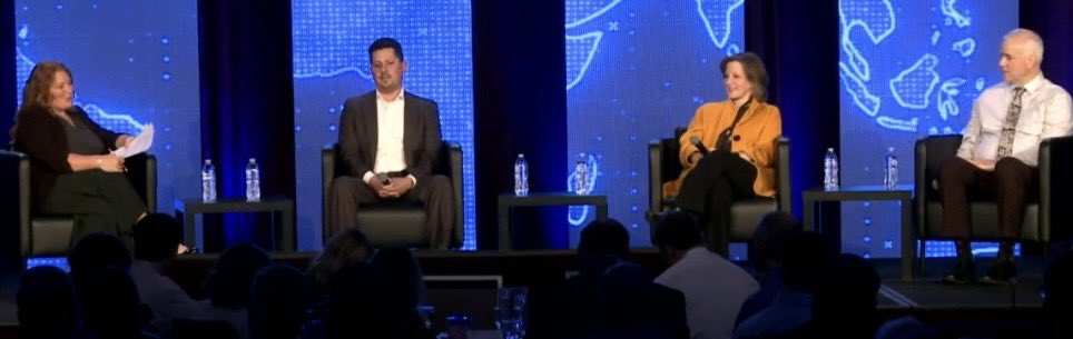 belmer's tweet image. Taking in the FMWF Chamber Midwest Economic Outlook Summit today. Hornbacher’s president Matt Leiseth addressing inflation disputes President Biden’s assertion that grocers are gouging the customer. Grocery stores typically operate on thin margins. @FMWFChamber #MidwestSummit