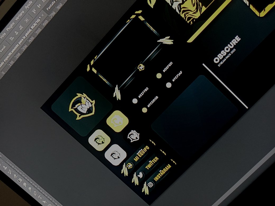 Maquetando stream pack.