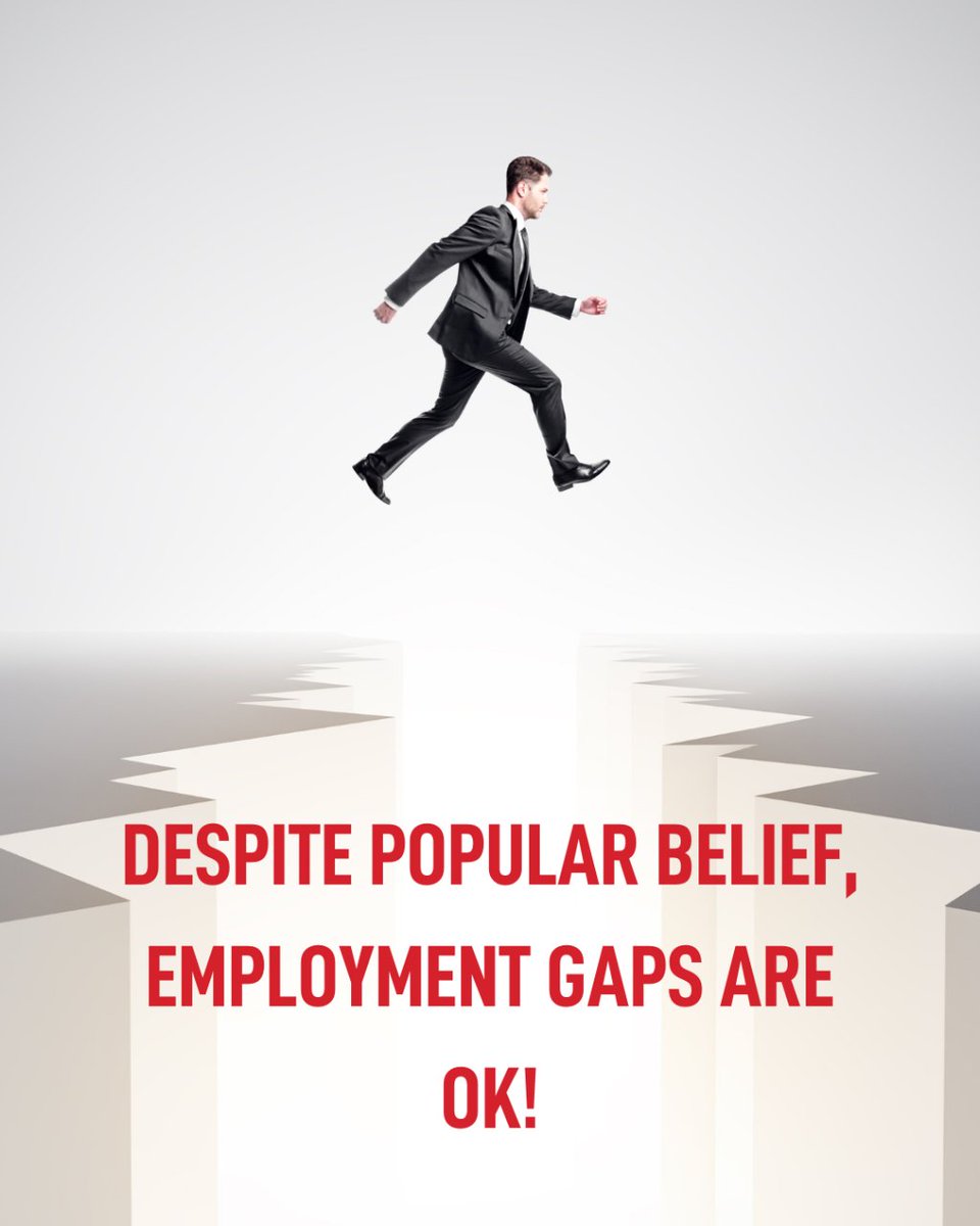 QWorksGroup's tweet image. 🛑 It’s time to ditch the "Don't quit without another job lined up" advice

Having a gap between jobs is not a career killer

Burnout is high. There’s nothing wrong with taking a break. When you're ready to get back to it, be honest when communicating the purpose of those gaps.