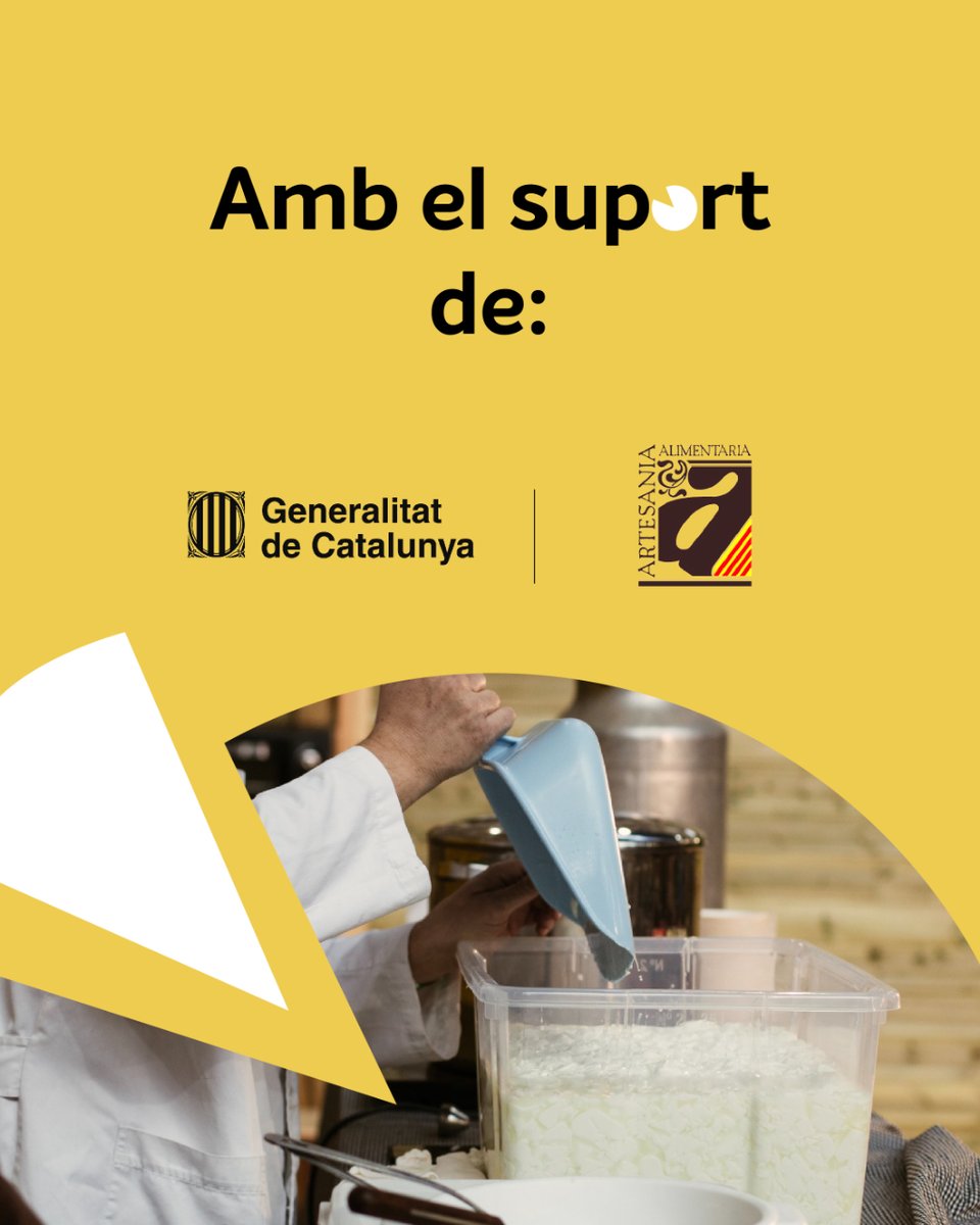 Forumformatge's tweet image. 👩🏼‍🌾 El DAAC, defensor de l'artesania alimentària de la @gencat, se suma al #FòrumFormatge 🧀

T'hi esperem! 

🗓 2 i 3 de març de 10h a 20h 
📍Passeig de la Devesa de Girona