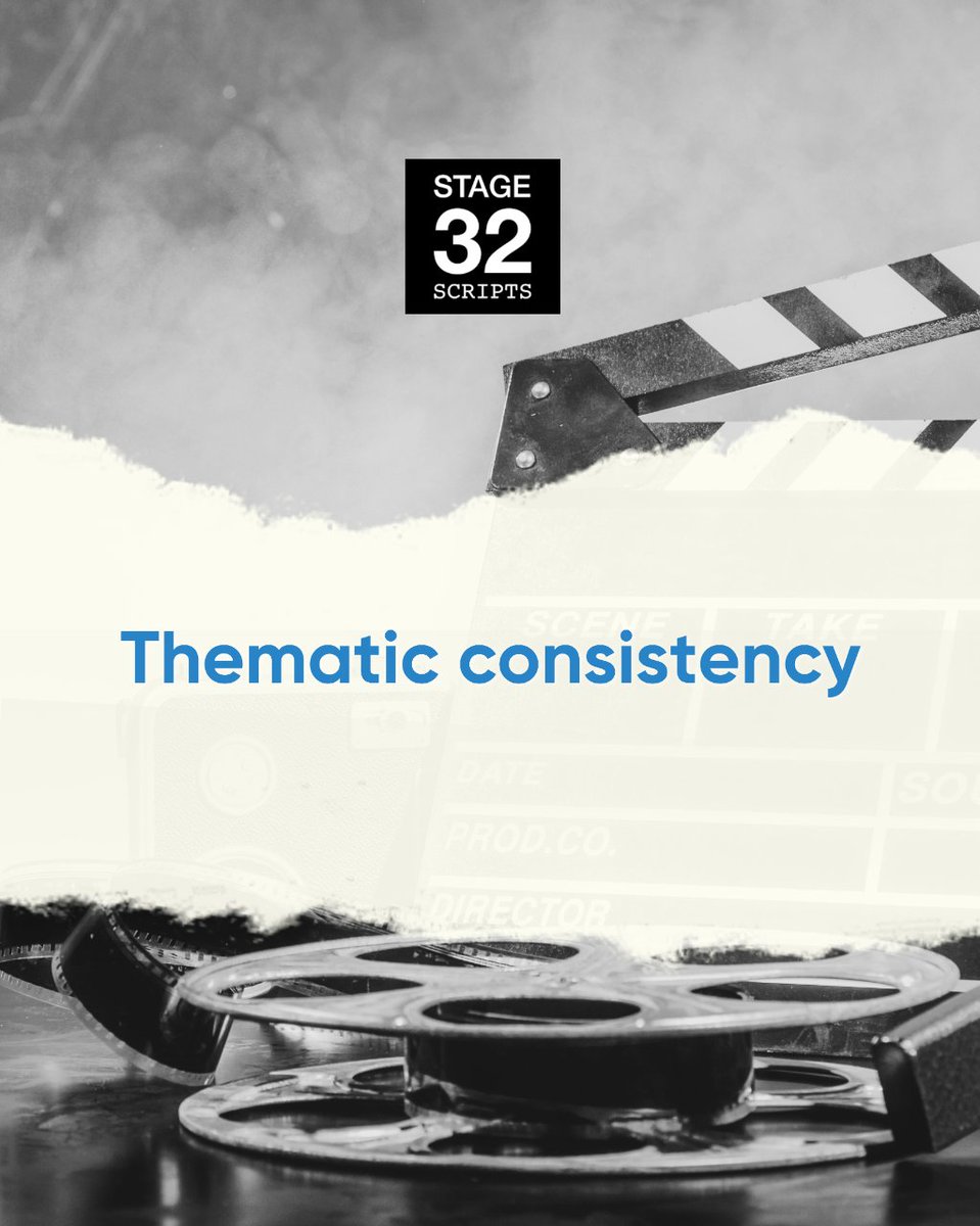 Stage32Scripts's tweet image. Does your script make heavy use of these three tenets?

#writerslife #editing #writertips #screenwriting