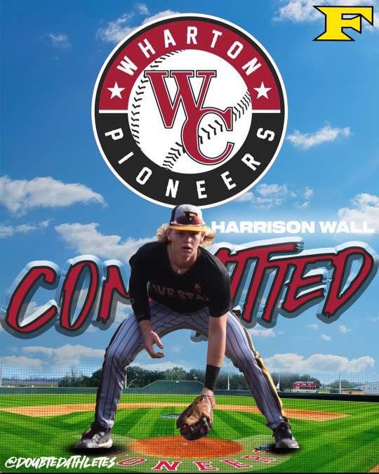 After much thought and prayer I am excited to announce that I have committed to Wharton County Junior College to continue this journey of getting to play the game I love. Most importantly, thank you Jesus for the opportunity and the ability to accomplish this dream. Col. 3:23