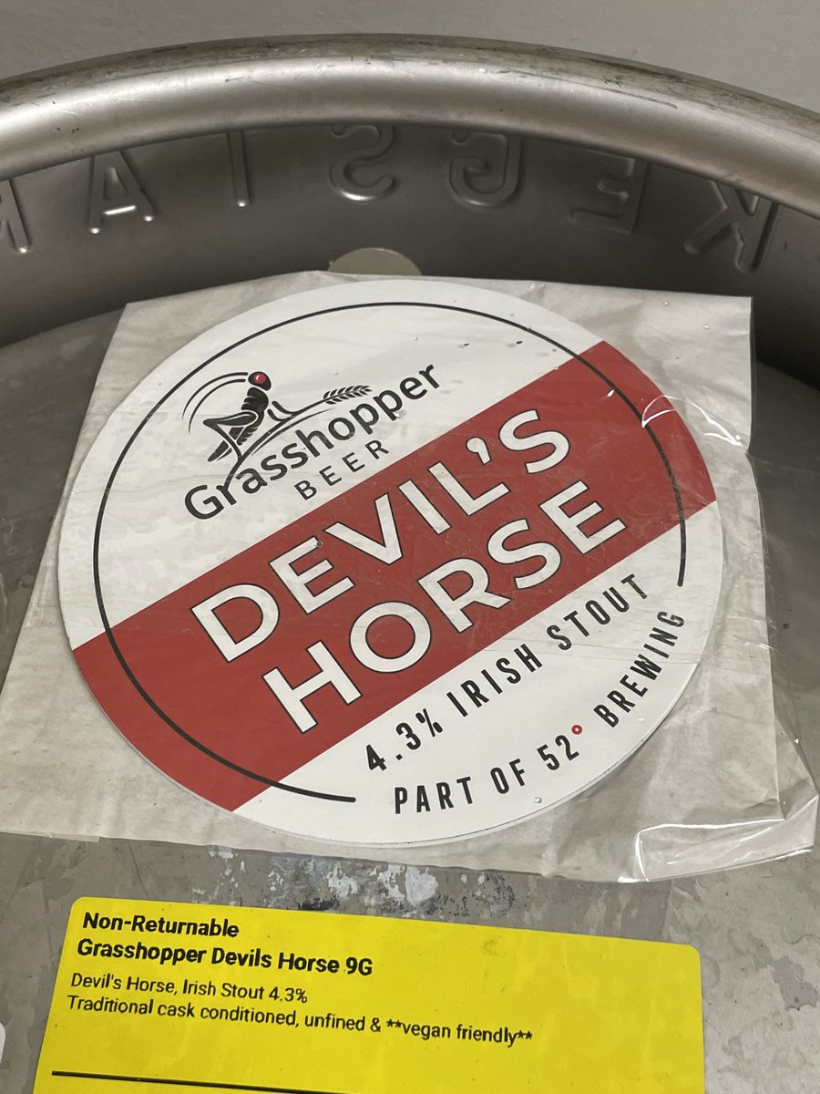 52degreesbeer's tweet image. First of our new pump clips to show off the each of our individual breweries, as part of 52 Degrees Brewing. 

We’ll have these for @brewgrasshopper / @WarksBeerCo and Backyard 🍺