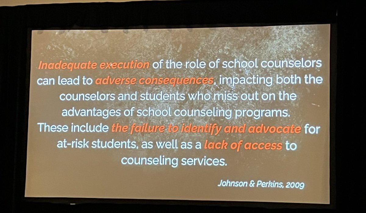 Attention school counselors… How are you advocating to make sure your role is being executed adequately so you are able to be advocate for each student but especially those with extra concerns? @NCSCA @NCDPISC @CumberlandCoSch