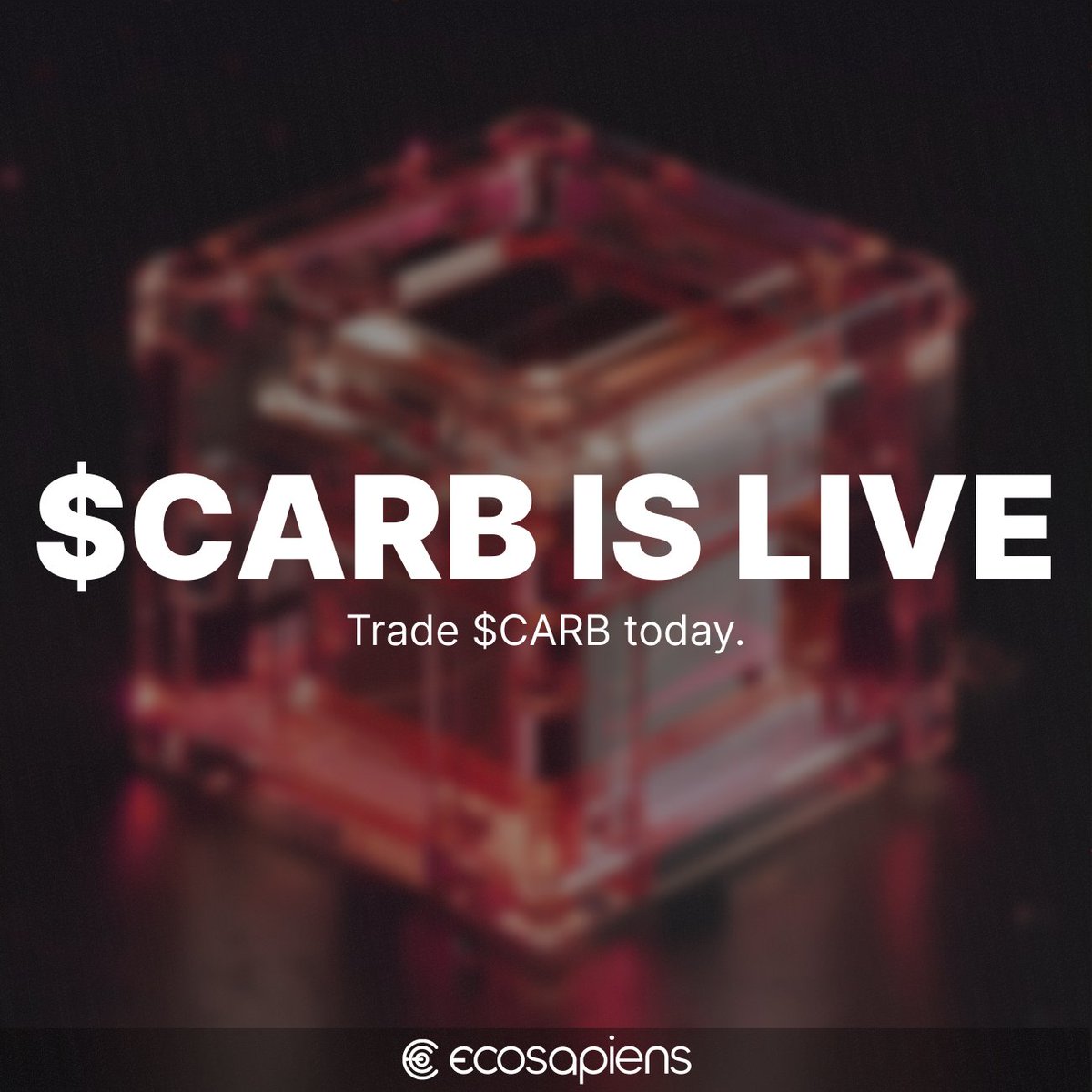 🚨 $CARB IS NOW LIVE FOR TRADING 🚨

Today, Ecosapiens has made history as the first RWA player on the ERC-404 V2 standard, marking a significant milestone in the adoption of this groundbreaking technology.

Join us for this historic moment by trading $CARB today. By owning an