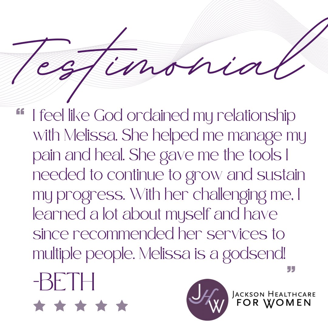 JHCFW's tweet photo. Thank you, Beth! It means the world to us that we were able to help! If you are in need of counseling services or would like to learn more, visit: https://t.co/edXx2nwoCX or call (601) 936-9190. 
 
#jacksonhealthcareforwomen 
#5starreview 
#weloveourpatients https://t.co/v3xAHI6plc