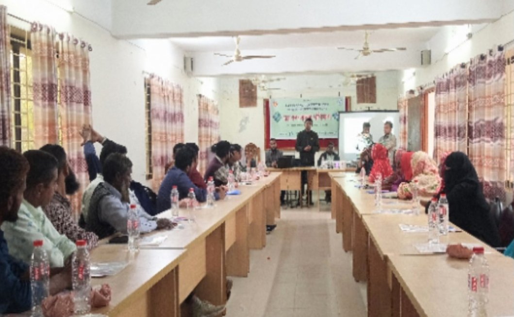 সরিষাবাড়ীতে কৃষকদের প্রশিক্ষণ অনুষ্ঠিত