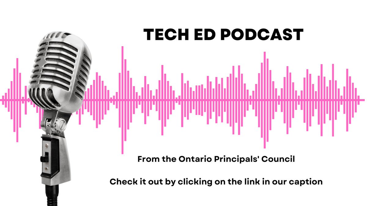 Did you know that the Ontario Principals' Council has released a podcast series for leaders to engage in! The latest podcast features Technological Education! Check it out: ow.ly/qiro50QGJzA #TakeTech #TeachTech #OYAP #SHSM #SkilledTradesOntario #SkilledTradesMatter