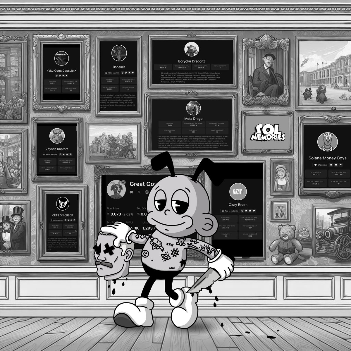 SolanaMemories's tweet photo. Visiting our museum full of memories 🔙

Whitelist = FREE MINT

Interact and drop your wallet 👇 https://t.co/ZX77xzUfrP