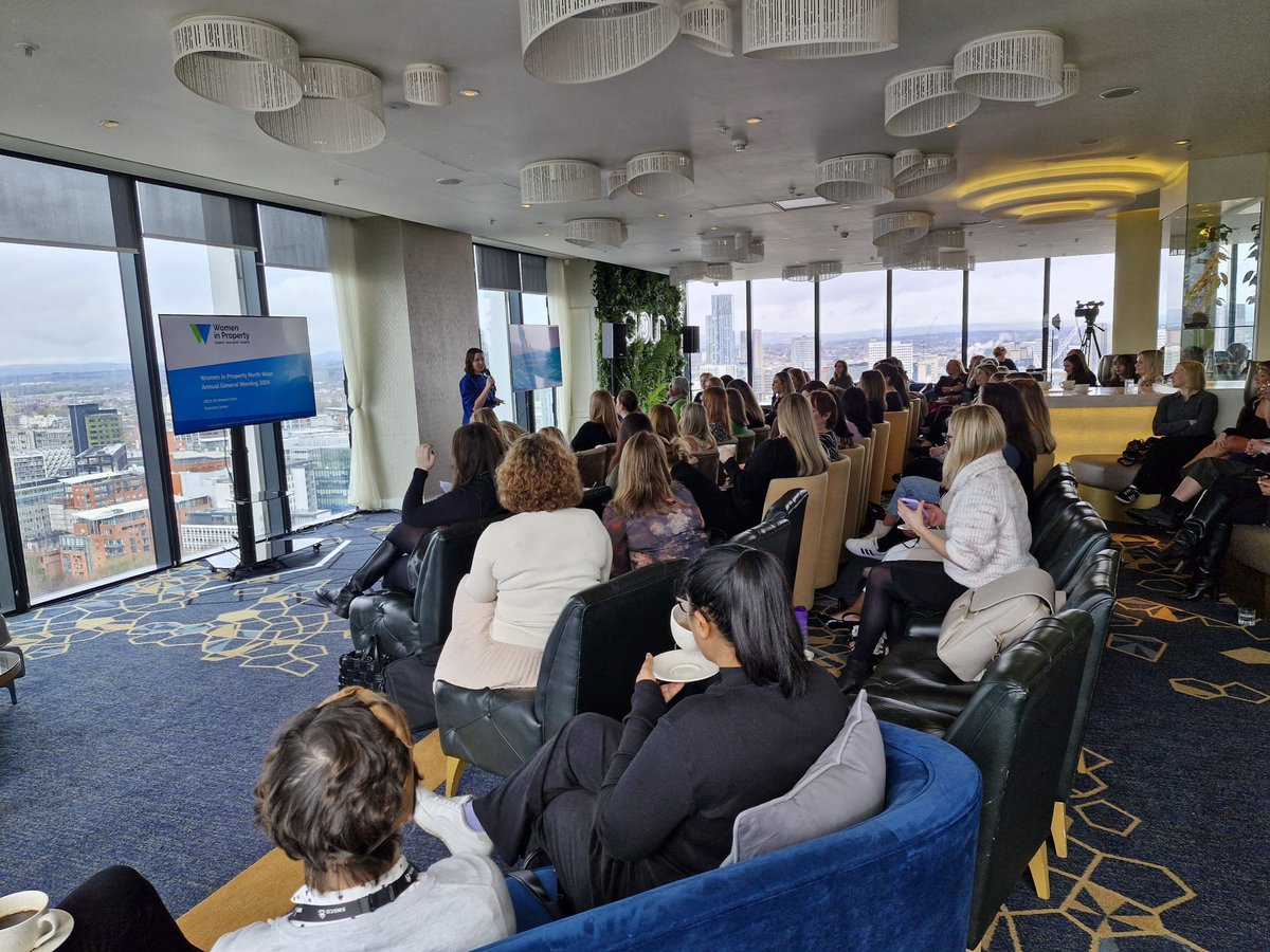 Gorvins's tweet photo. Great to have been part of today's @wipnorthwest AGM at the Cloud 23 in Manchester! It was a good opportunity to connect with fellow WiP members and catch up with the committee members.
#WomenInProperty #AGM #ManchesterNetworking https://t.co/xbxqETJ7KU