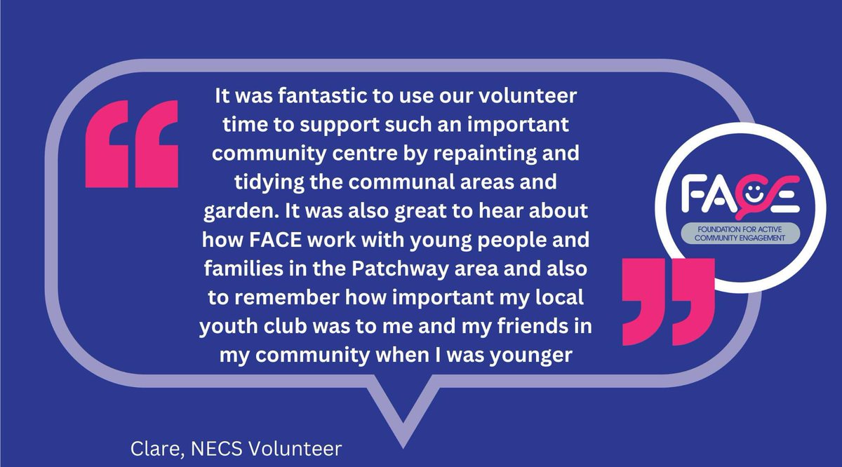 Thanks to <a href="/NHSnecs/">NECS</a> who used their volunteer day to give our Patchway Youth Centre a good spruce up. 
They painted the main room, cleared the garden, and painted safety yellow lines. 
We’re so grateful, and they said they had a great day escaping the office too!