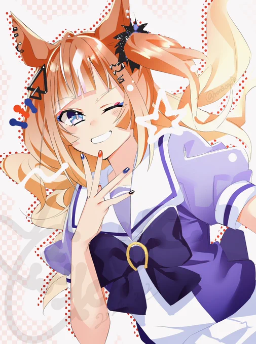 エスポワールシチーさん…… #ウマ娘 