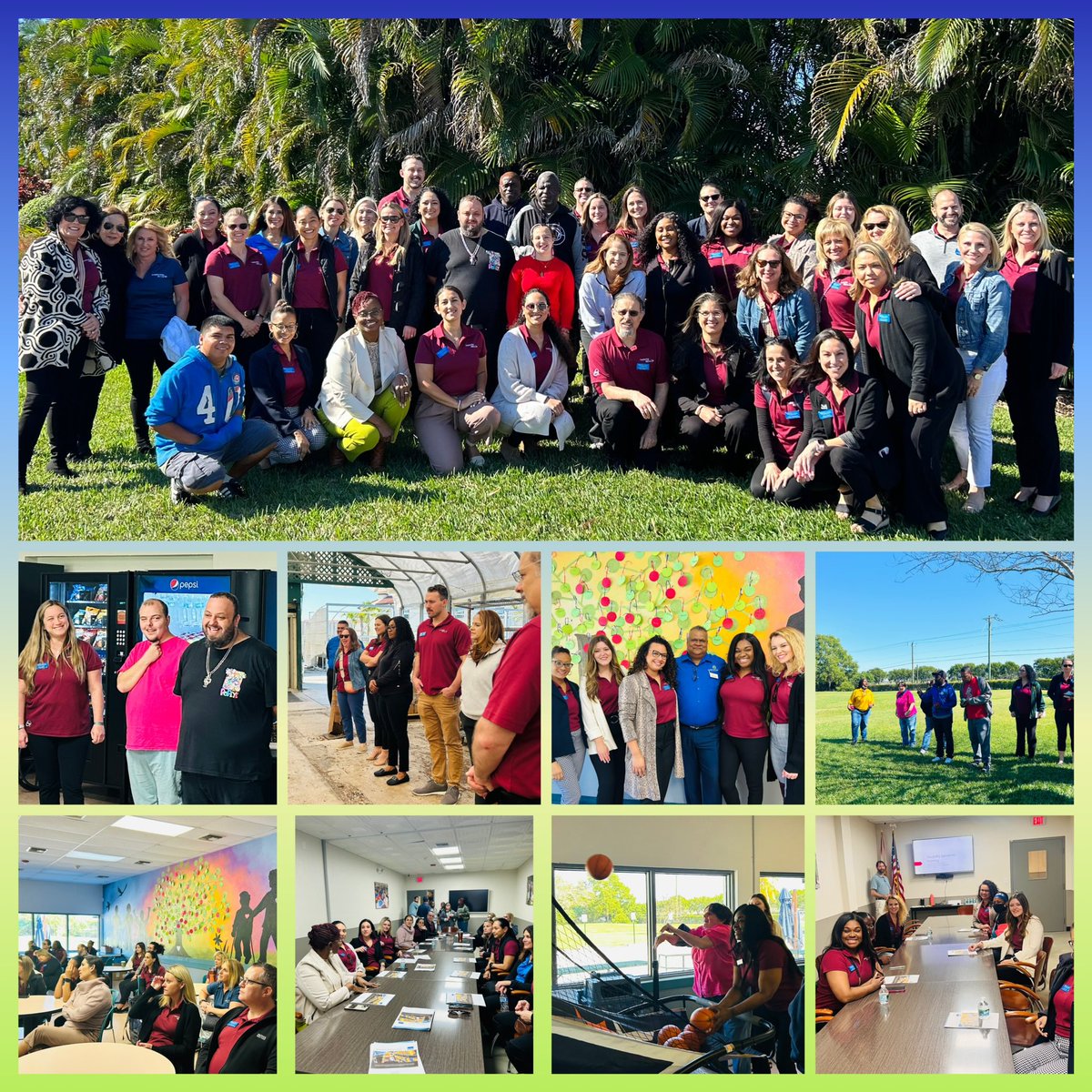 The Boca Chamber's Leadership Class of 2024, took a tour of HabCenter! The tour offered guests to learn about our mission, meet our clients, see our programs in action, participate in an empathy activity, and connect with clients through fun activities.