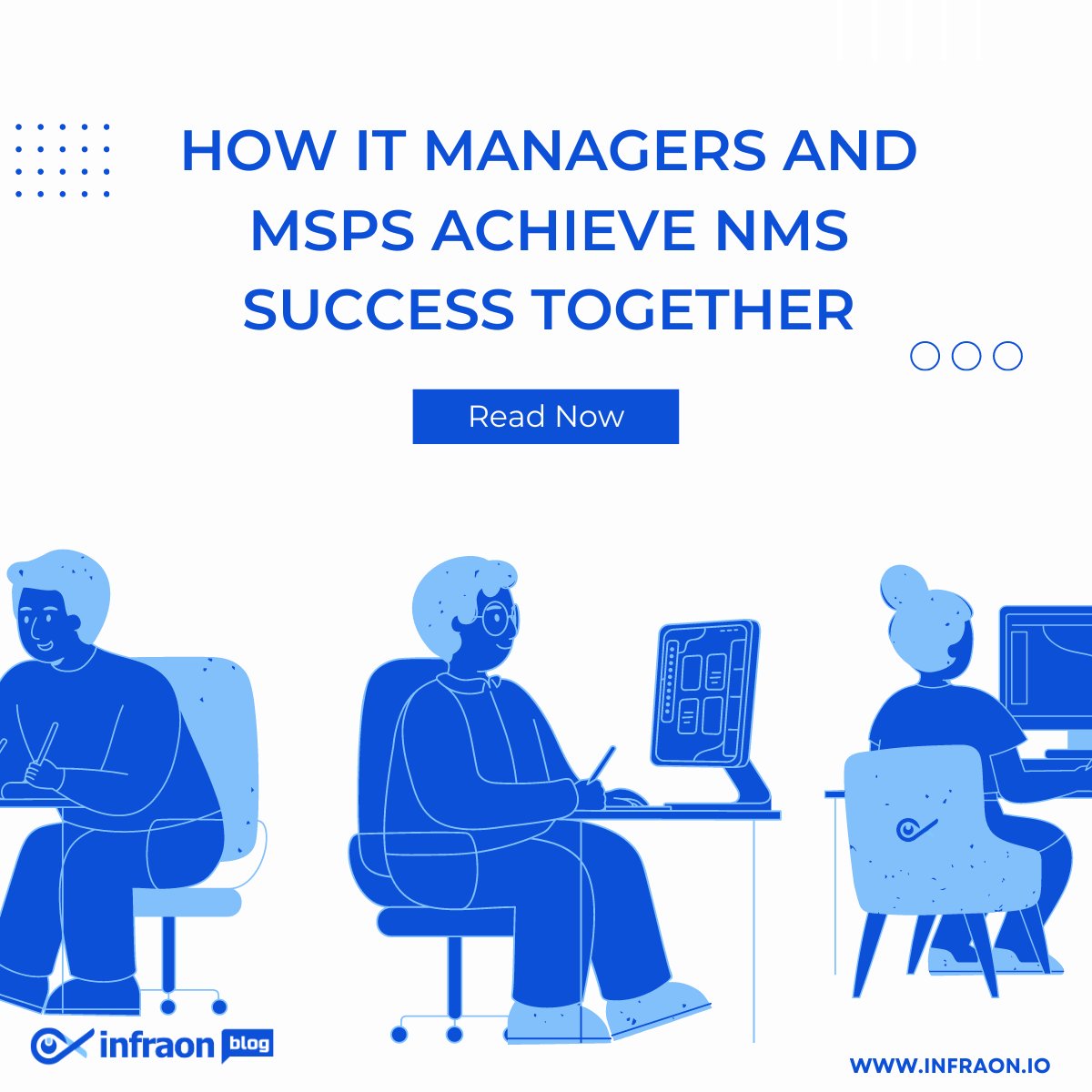 #IT managers and #MSPs can collaboratively achieve success in ensuring that Network Management Systems (#NMS) are extremely effective. Read the blog here....bit.ly/49EmHko #ITSM #assetmanagement #saas #saasproduct #infraon