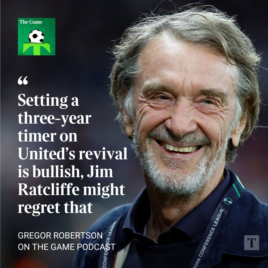 🎙️ The Game podcast 🎙️ 📝 Does Tuchel's exit signal Alonso's move to Bayern? 🔴 Ratcliffe wants 'three-year turnaround' at United ⏰ Porto's late win over Arsenal @_TomClarke is joined by Martin Samuel, @JamesGheerbrant and @GregorRoberts0n Listen: podfollow.com/the-game