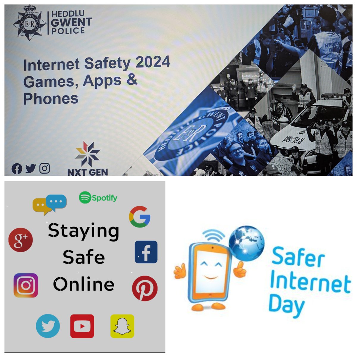 The NxtGen team have been busy delivering @safeinternetday inputs to our #HeddluBach Schools. This has been delivered to over 2,500 pupils so far, with more events planned. #InspiringChange @nationalVPC @GwentPCC @gwentpolice @GPCaerphilly @GPNewport @GPTorfaen #SaferInternetDay