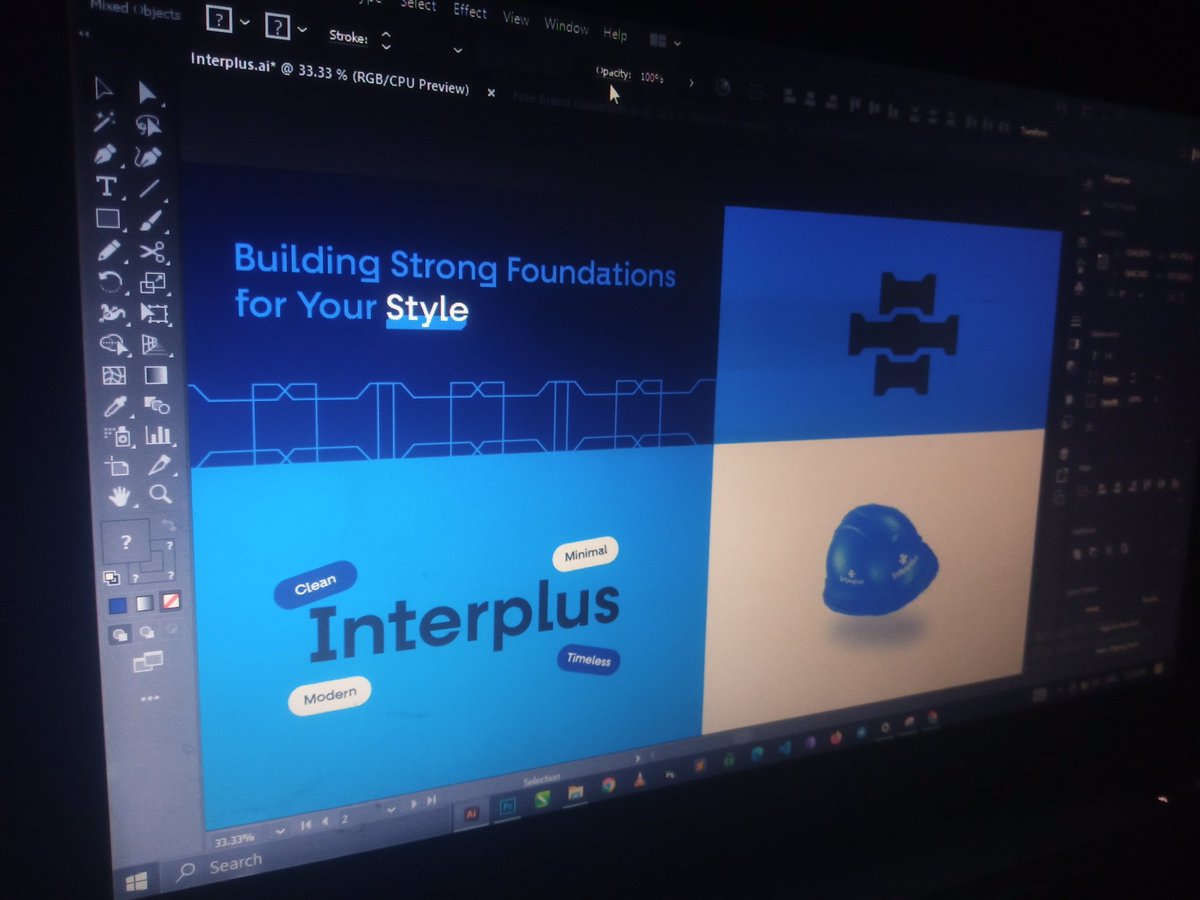 How it started vs How it's going

In a bank queue last year, amid cash shortages, I noticed tiles forming a plus sign. That moment birthed Interplus – a brand inspired by the beauty in the mundane.

Dropping soon! 
#Interplus #DesignInspiration